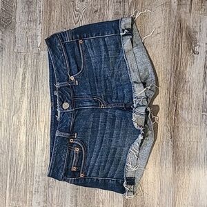 American Eagle Dark Wash Jean Shorts | Size 4​